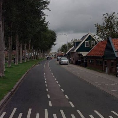 Op deze foto is de verbindingsweg Assendelft te zien.