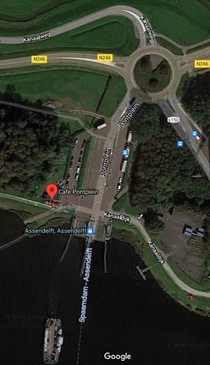 afbeelding google maps pontplein Buitenhuizen